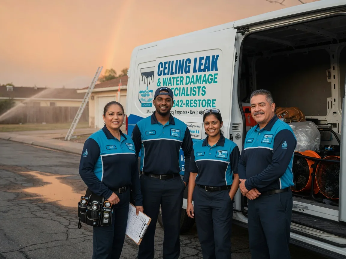 Ceiling Leak Cleanup company in El Dorado, CA